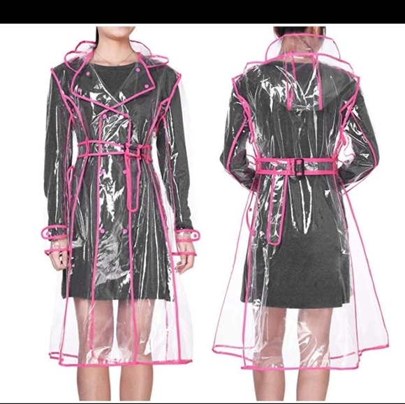 Rain coat one size white avaiable only - Picture 1 of 6